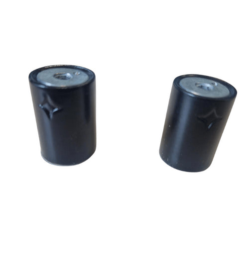 Durable magnetic catch for holding back bifold access doors, 70mm x 24mm.